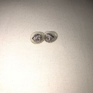 Brighton flower stud earrings